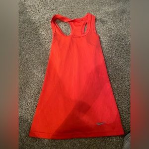 Nike drifit xs racer back tank red